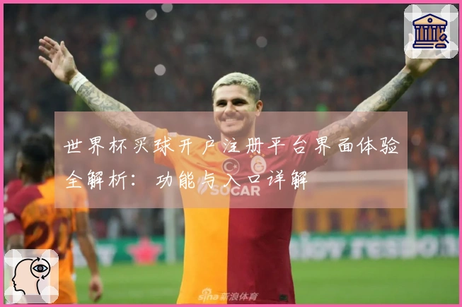 世界杯买球开户注册平台界面体验全解析：功能与入口详解